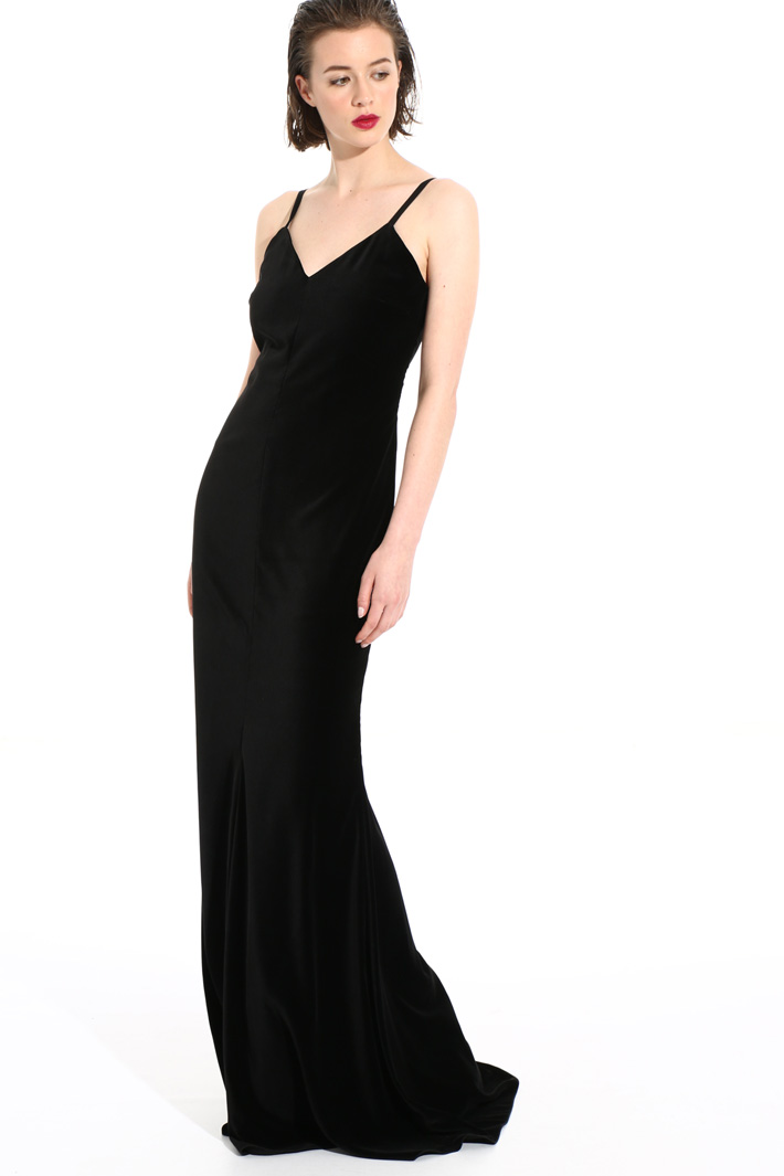 Smooth velvet dress Intrend Smooth velvet dress Intrend