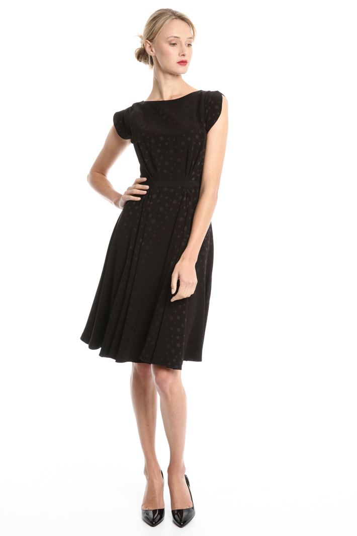Abito jacquard svasato Intrend Abito jacquard svasato Intrend