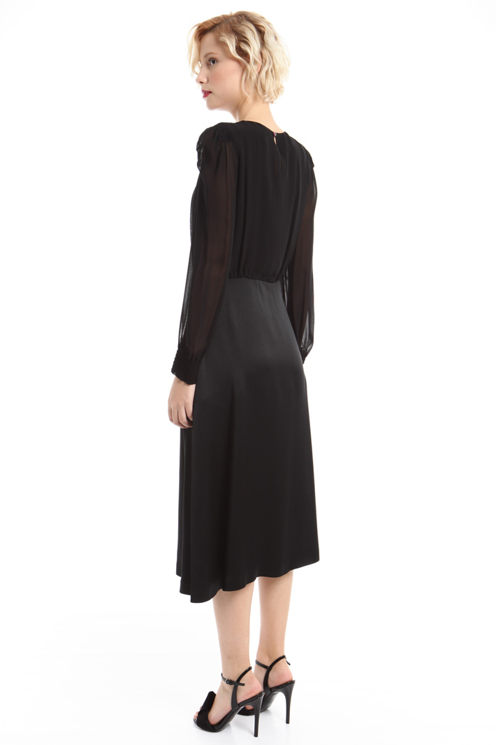 Abito midi in georgette Intrend Abito midi in georgette Intrend