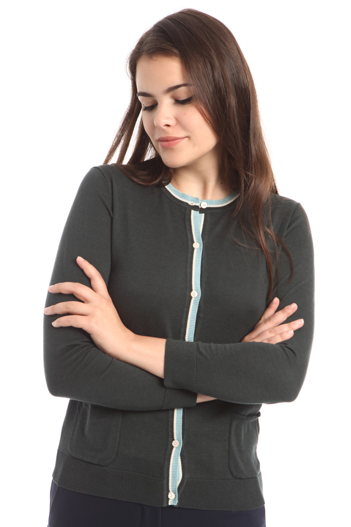 Cardigan in seta e cotone Intrend Cardigan in seta e cotone Intrend