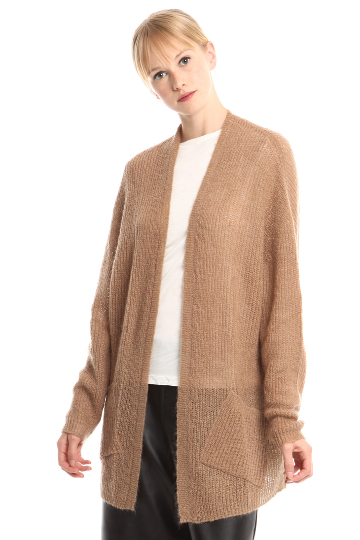 Open-front mohair cardigan Intrend Open-front mohair cardigan Intrend