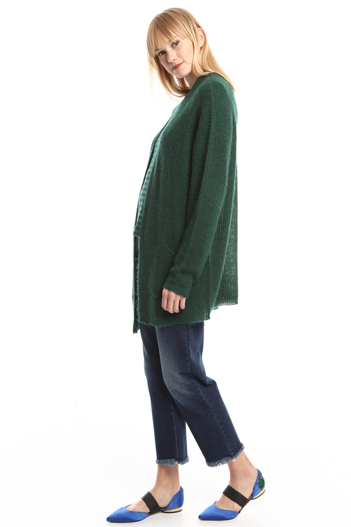 Cardigan aperto in mohair Intrend Cardigan aperto in mohair Intrend