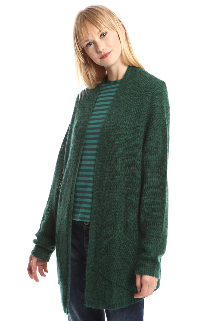 Cardigan aperto in mohair Intrend Cardigan aperto in mohair Intrend