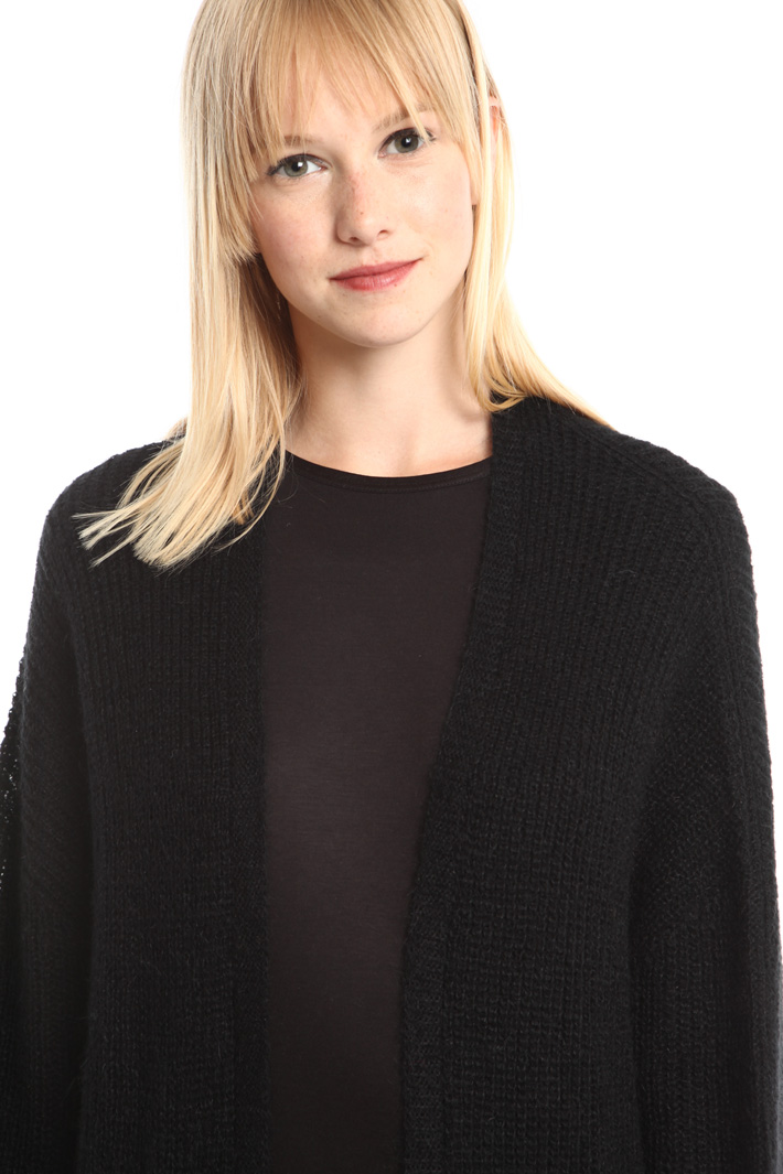 Open-front mohair cardigan Intrend Open-front mohair cardigan Intrend