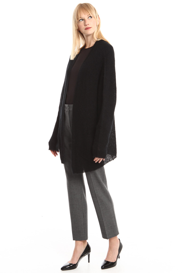 Open-front mohair cardigan Intrend Open-front mohair cardigan Intrend