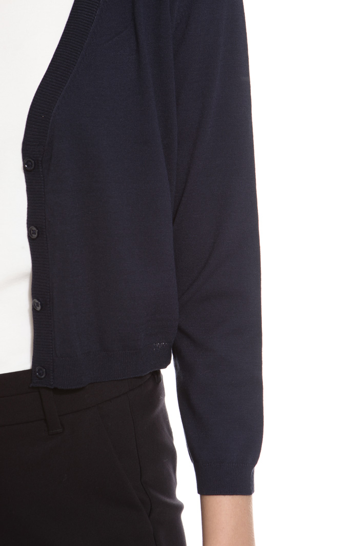 Short viscose cardigan Intrend Short viscose cardigan Intrend
