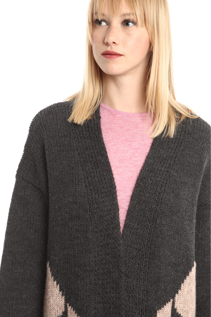 Cardigan lungo in lana Intrend Cardigan lungo in lana Intrend