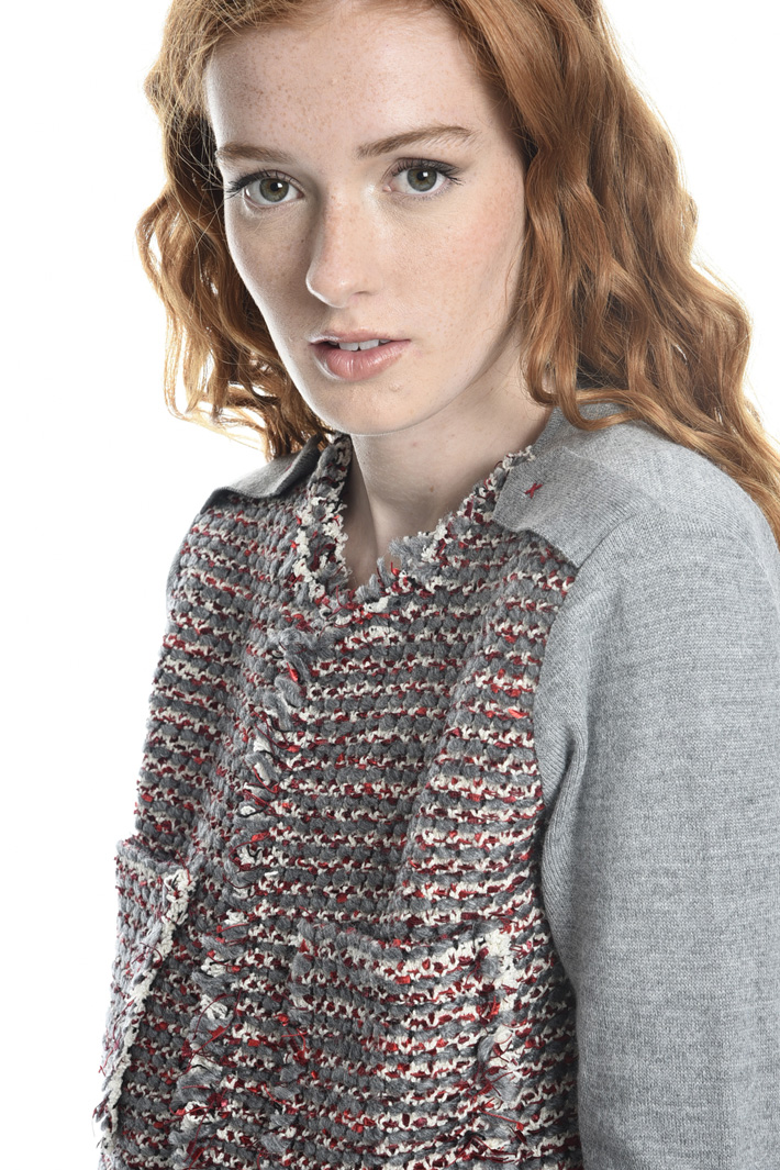 Cardigan aperto in lana Intrend Cardigan aperto in lana Intrend