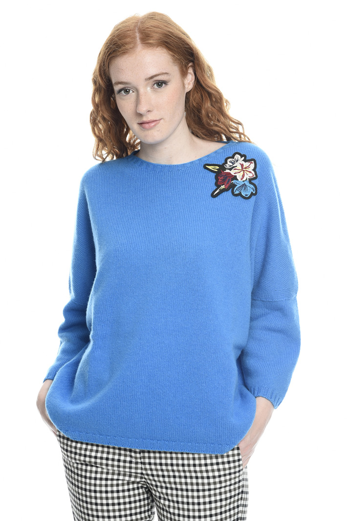 Maglia over con applicazioni Intrend Maglia over con applicazioni Intrend