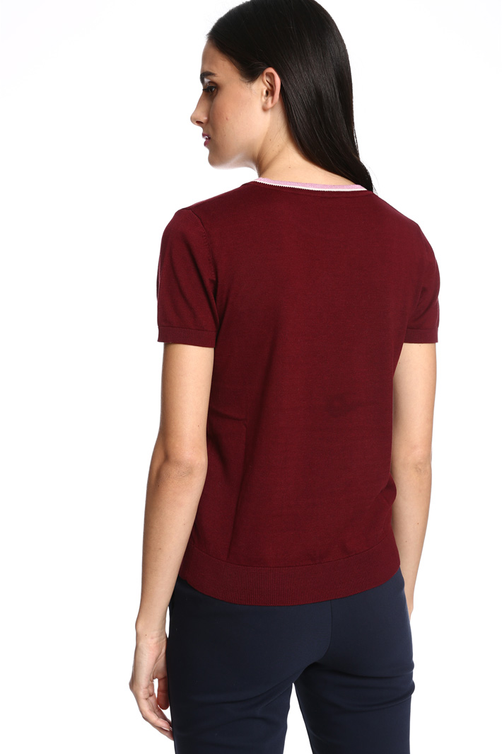 Maglia a maniche corte Intrend Maglia a maniche corte Intrend