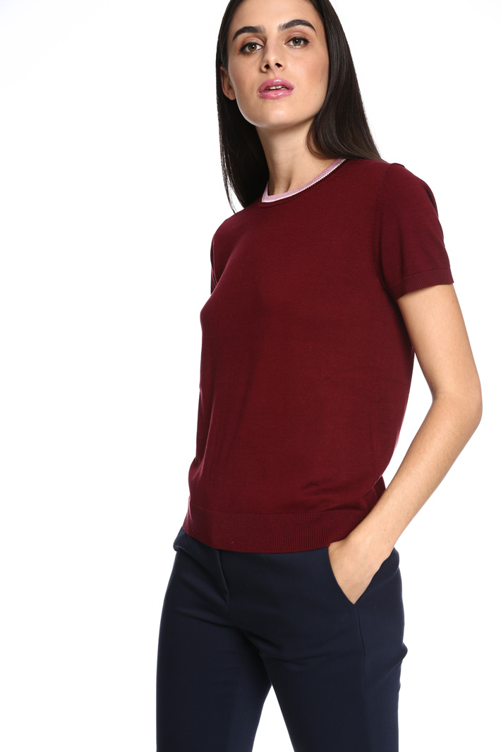 Maglia a maniche corte Intrend Maglia a maniche corte Intrend