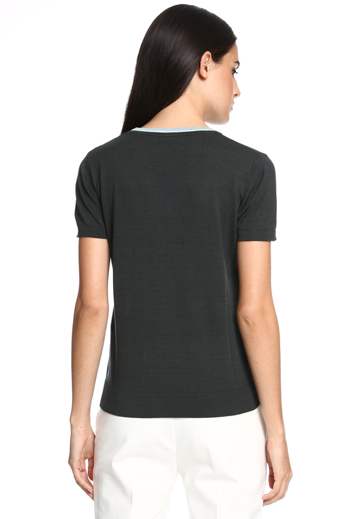 Maglia a maniche corte Intrend Maglia a maniche corte Intrend