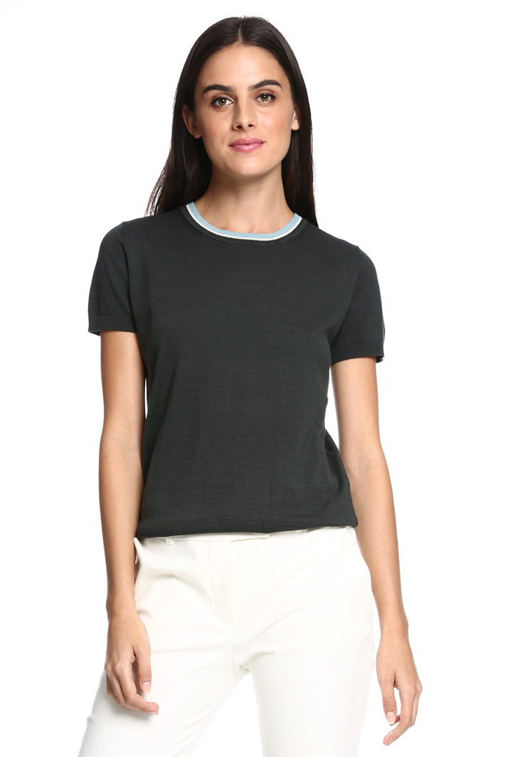 Maglia a maniche corte Intrend Maglia a maniche corte Intrend