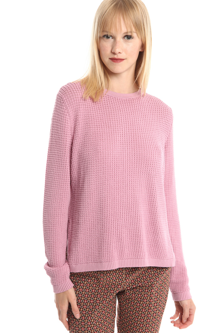 Maglia in viscosa a rilievo Intrend Maglia in viscosa a rilievo Intrend