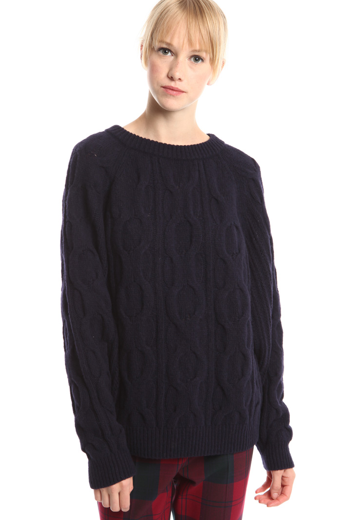 Maglia operata a trecce Intrend Maglia operata a trecce Intrend