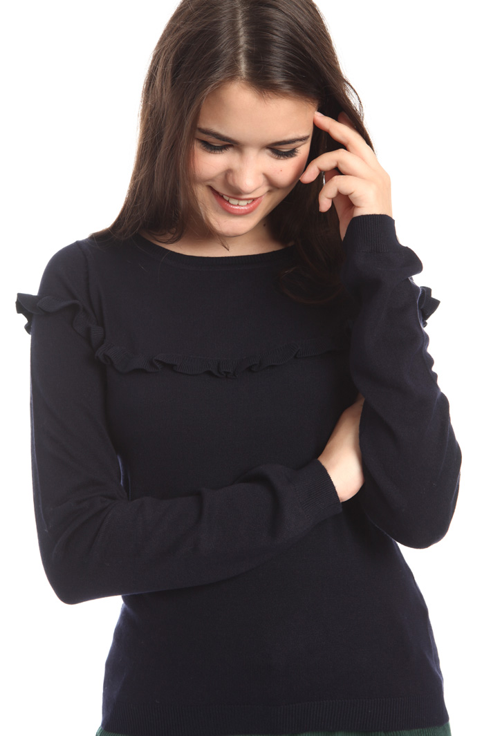 Maglia con volant Intrend Maglia con volant Intrend