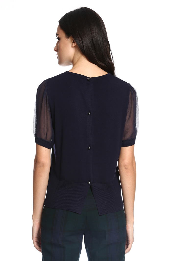 Silk sleeve sweater Intrend Silk sleeve sweater Intrend