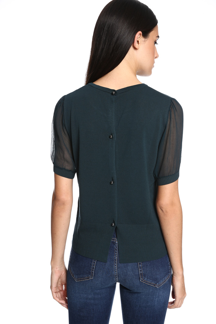 Silk sleeve sweater Intrend Silk sleeve sweater Intrend