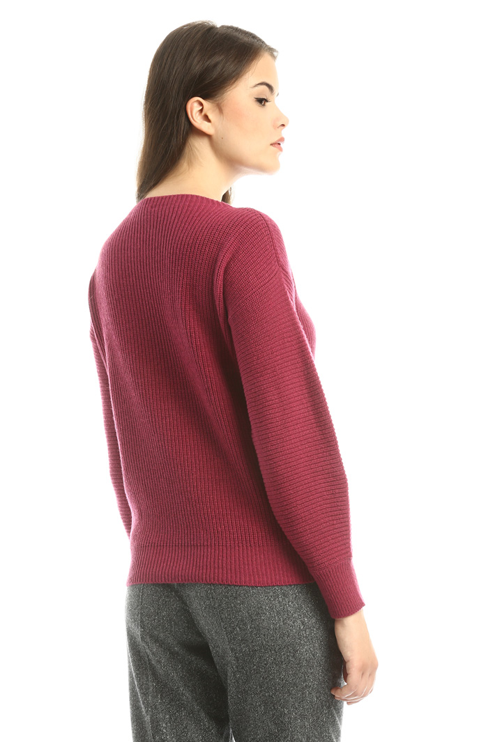 Rib worked sweater Intrend Rib worked sweater Intrend