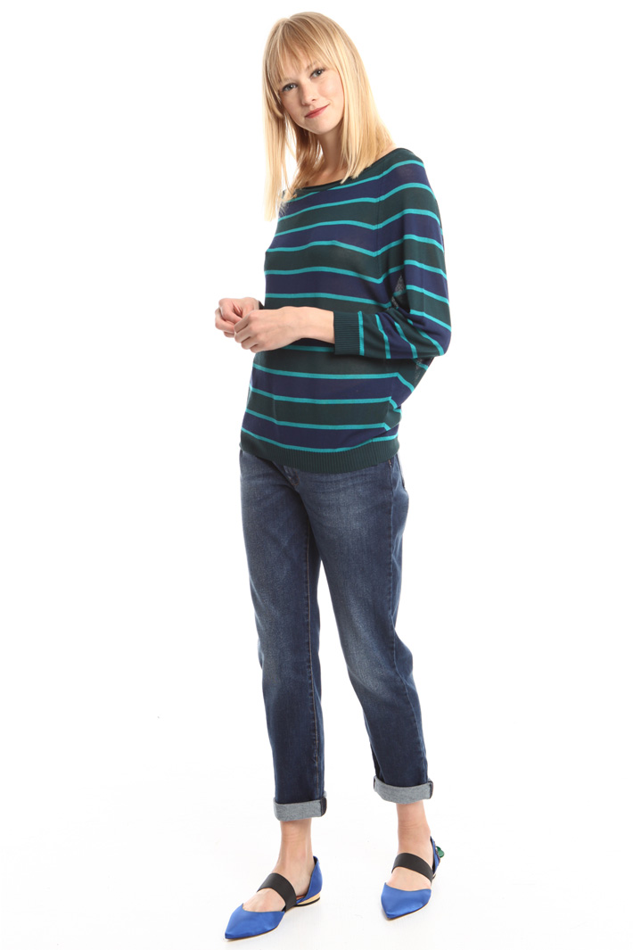 Maglia boxy in viscosa Intrend Maglia boxy in viscosa Intrend