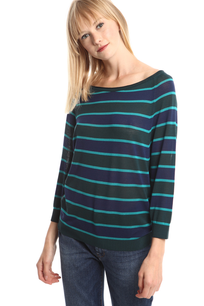 Maglia boxy in viscosa Intrend Maglia boxy in viscosa Intrend