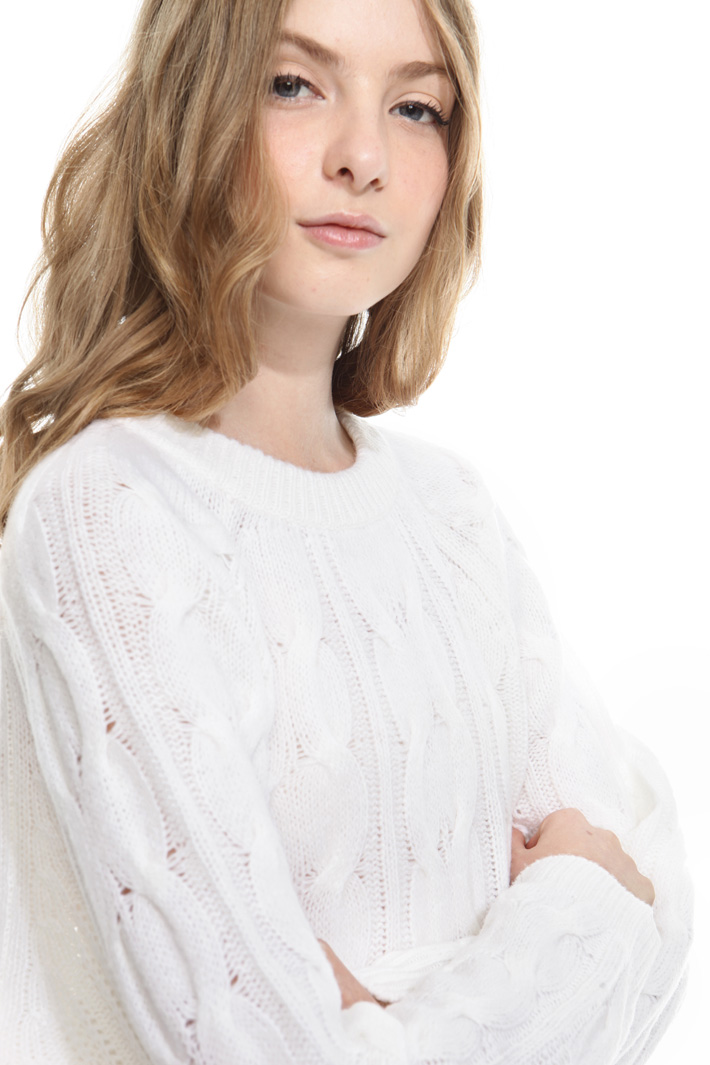 Maglia lavorazione trecce Intrend Maglia lavorazione trecce Intrend