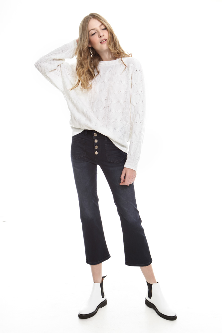 Maglia lavorazione trecce Intrend Maglia lavorazione trecce Intrend