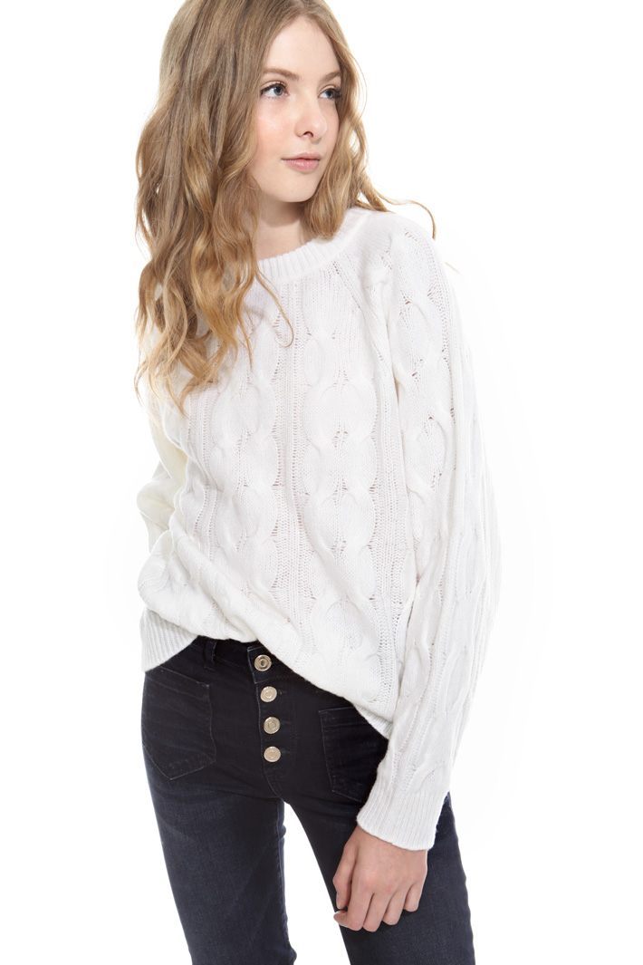 Maglia lavorazione trecce Intrend Maglia lavorazione trecce Intrend