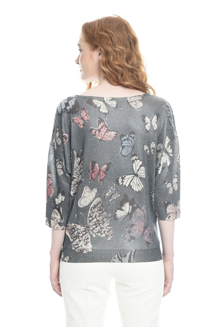 Maglia in filato lamé Intrend Maglia in filato lamé Intrend