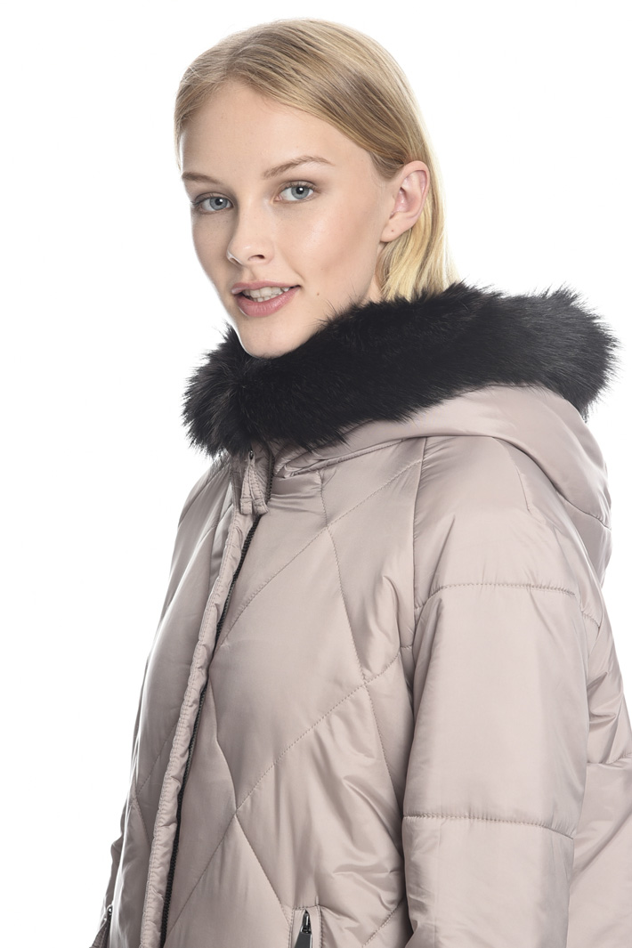 Padded coat with fur-trim Intrend Padded coat with fur-trim Intrend