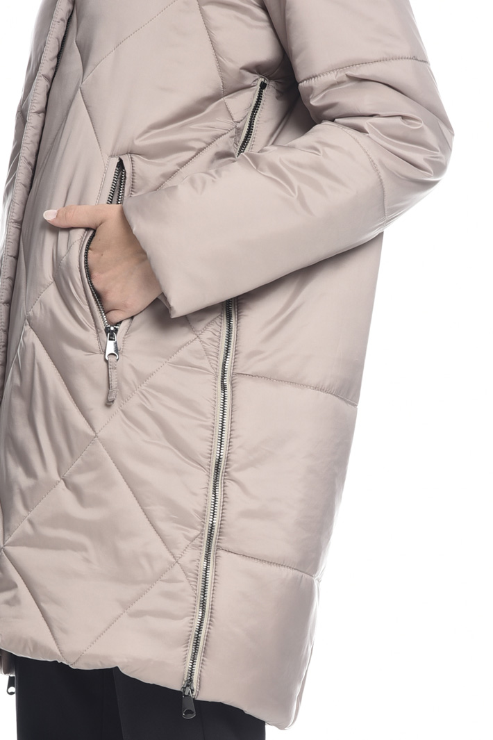 Padded coat with fur-trim Intrend Padded coat with fur-trim Intrend