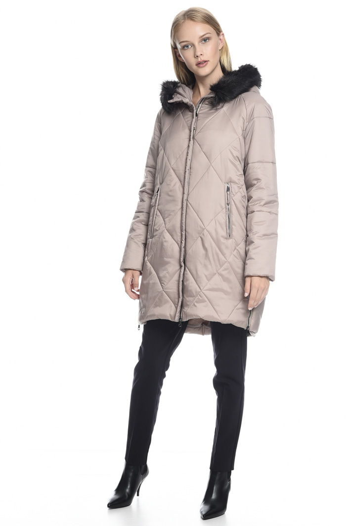 Padded coat with fur-trim Intrend Padded coat with fur-trim Intrend
