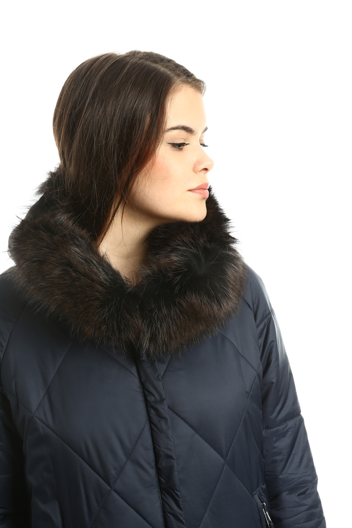 Padded coat with fur-trim Intrend Padded coat with fur-trim Intrend