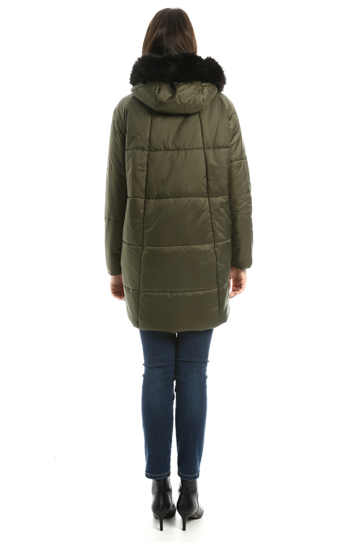 Padded coat with fur-trim Intrend Padded coat with fur-trim Intrend