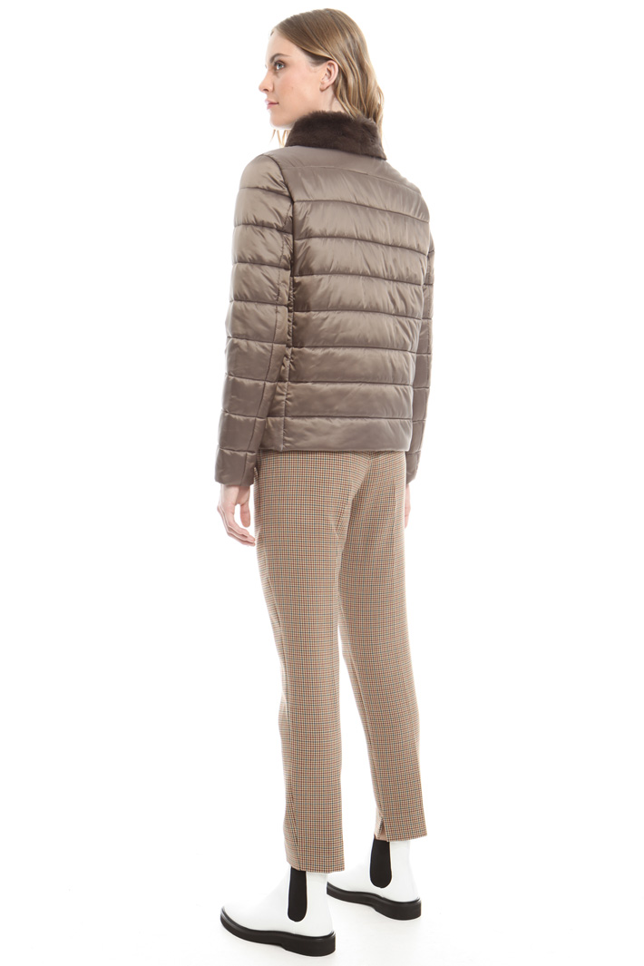 Padded jacket with fur-trim Intrend Padded jacket with fur-trim Intrend