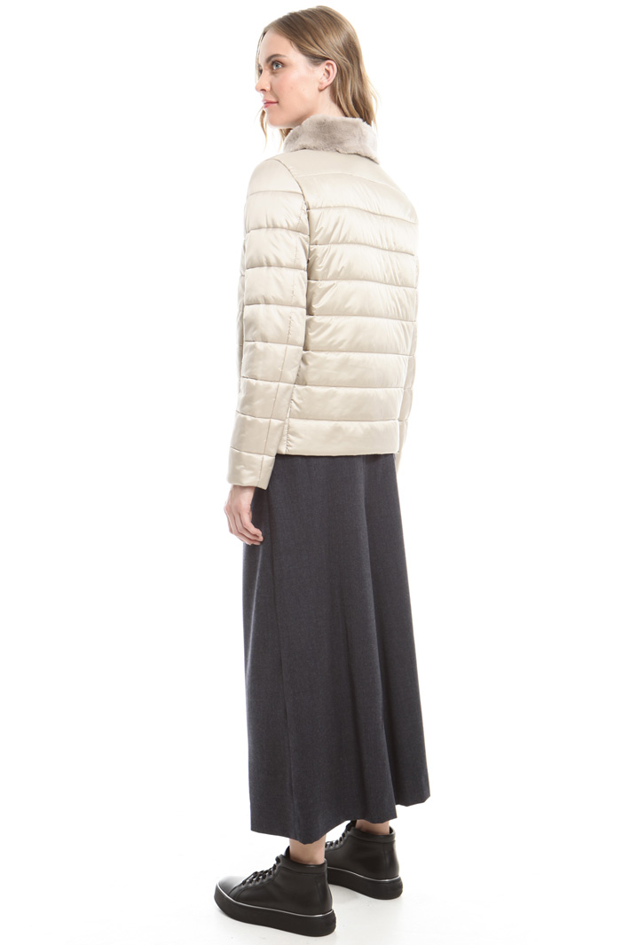 Padded jacket with fur-trim Intrend Padded jacket with fur-trim Intrend