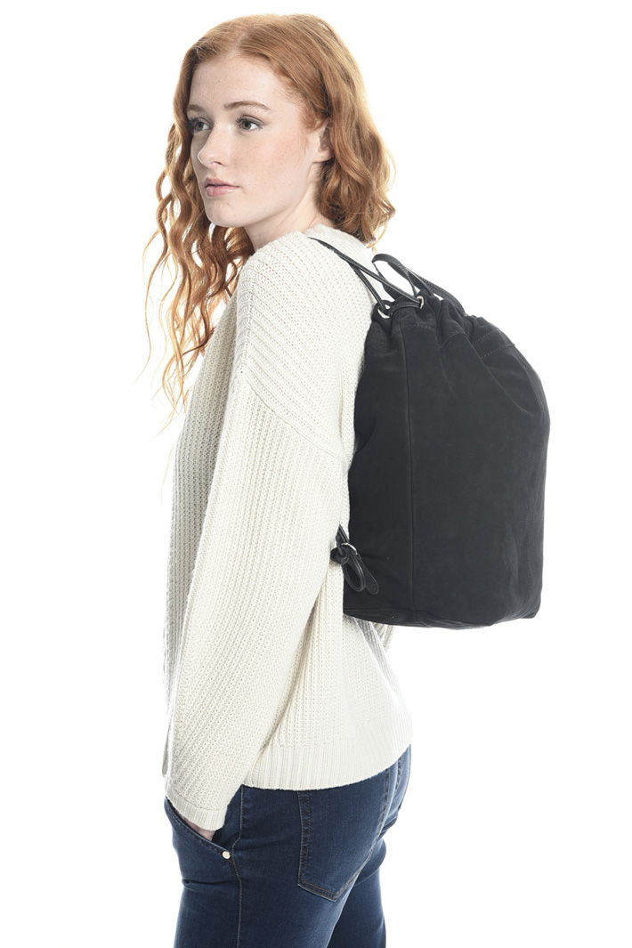 Borsa secchiello in suede Intrend Borsa secchiello in suede Intrend