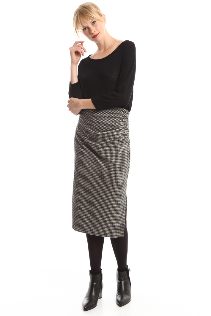 Gonna in viscosa jacquard Intrend Gonna in viscosa jacquard Intrend