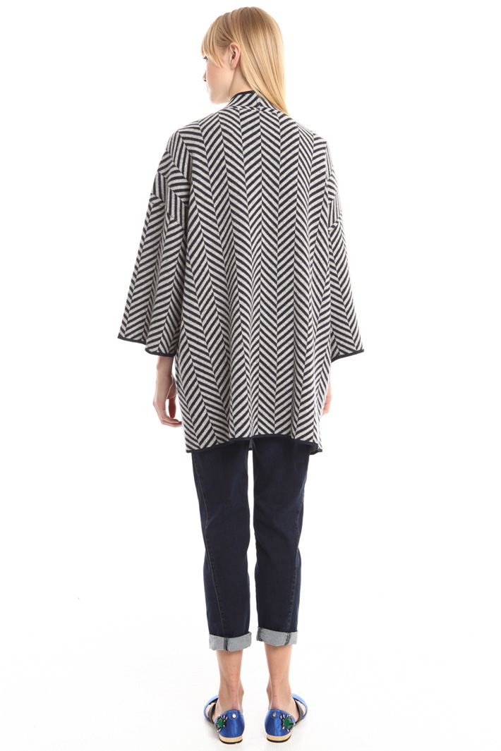 Giacca in jersey jacquard Intrend Giacca in jersey jacquard Intrend