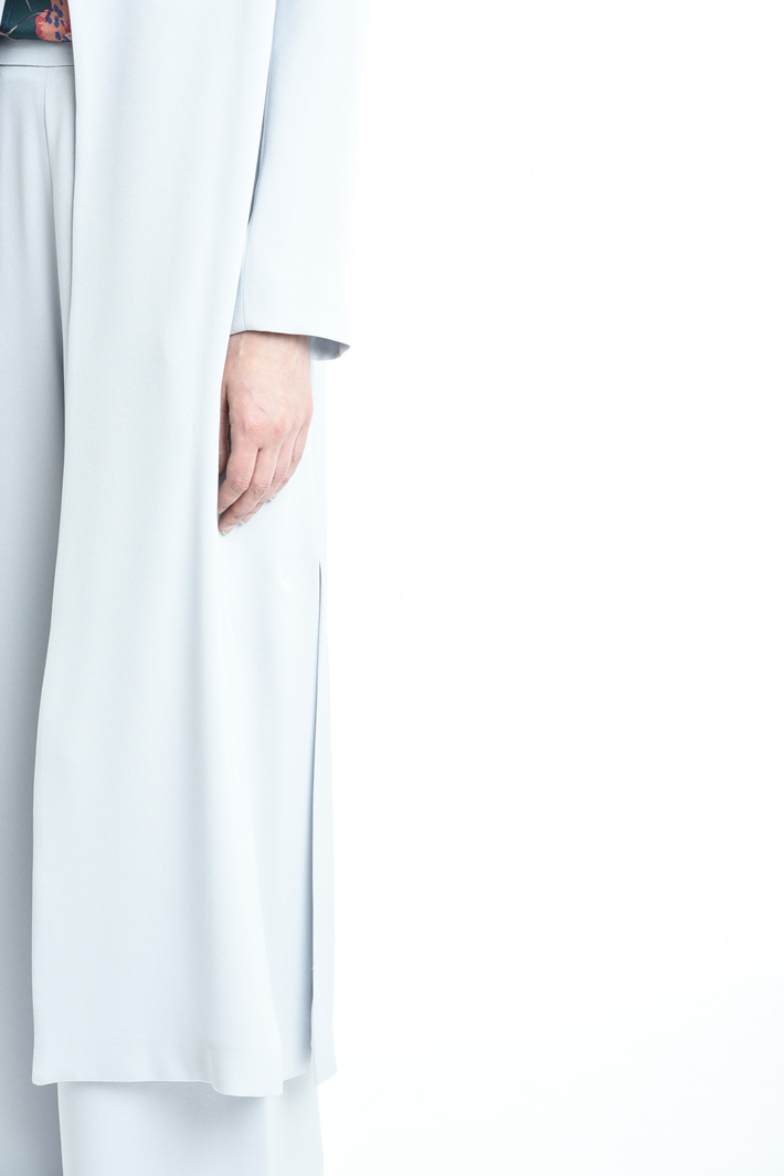 Spolverino in crepe enver satin Intrend Spolverino in crepe enver satin Intrend