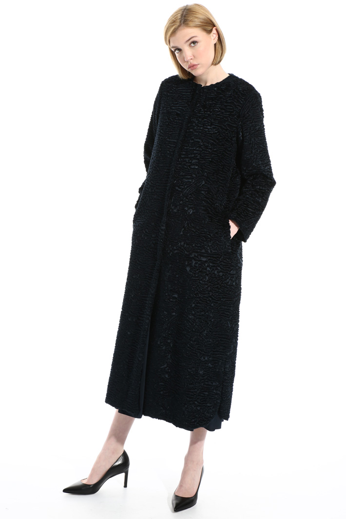 Astrakhan-effect coat Intrend Astrakhan-effect coat Intrend