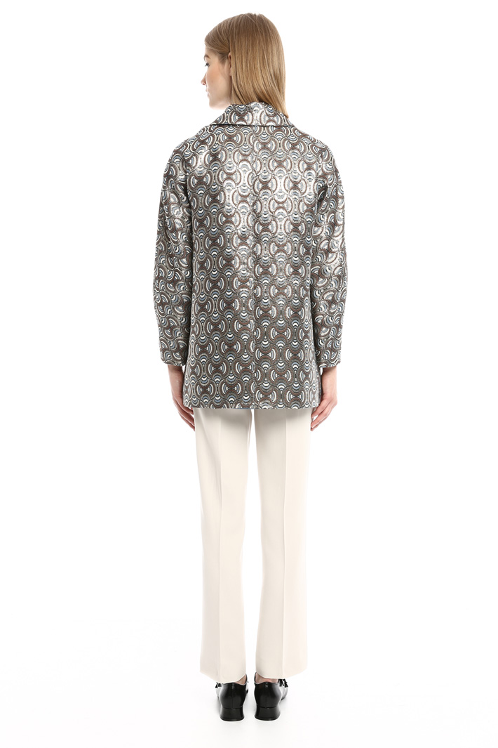 Giacca doppiopetto in jacquard Intrend Giacca doppiopetto in jacquard Intrend
