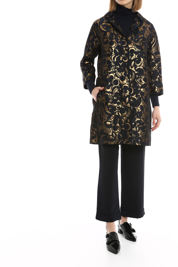 Lurex jacquard coat Intrend Lurex jacquard coat Intrend