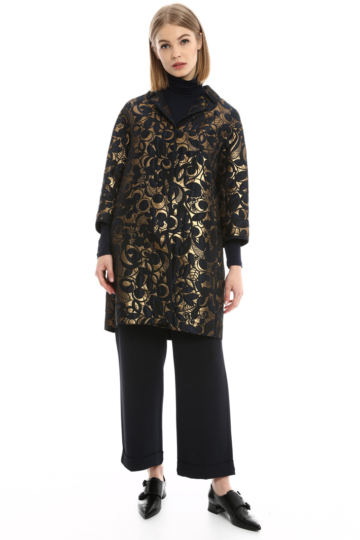 Lurex jacquard coat Intrend Lurex jacquard coat Intrend