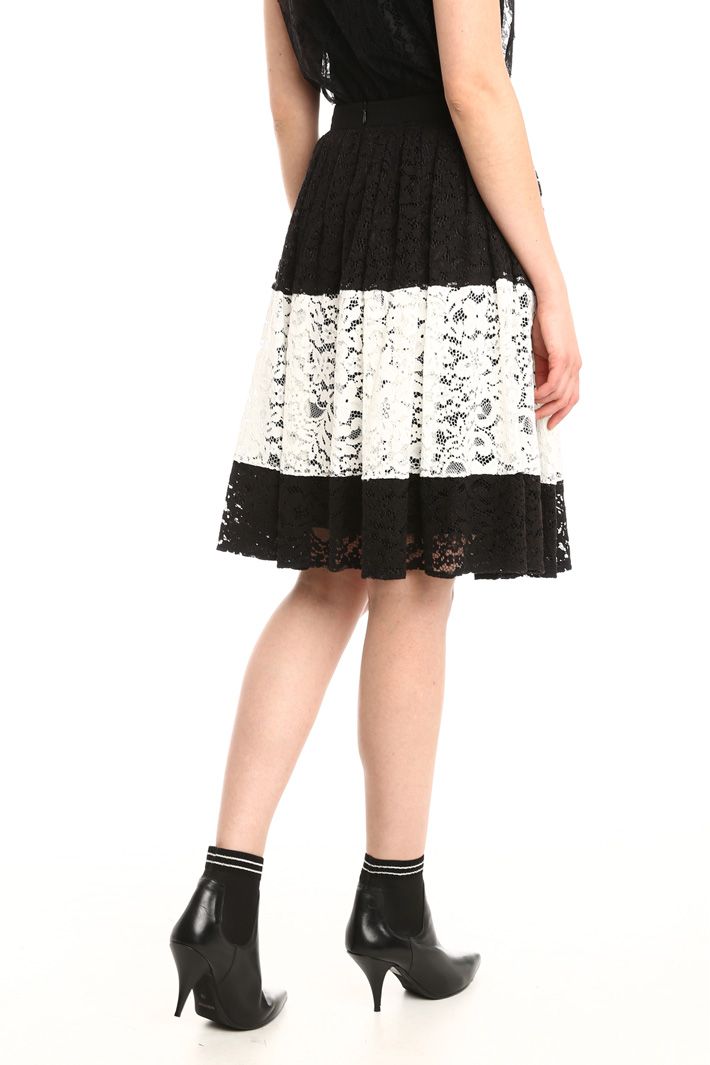 Gonna color-block in pizzo Intrend Gonna color-block in pizzo Intrend