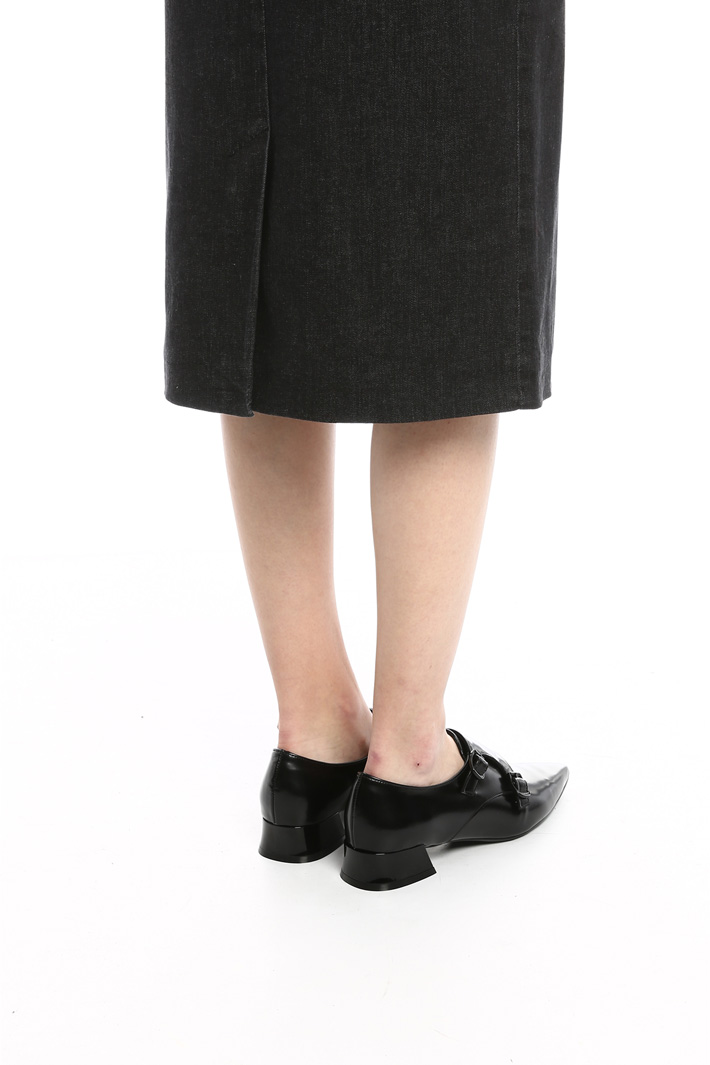 Denim longuette skirt Intrend Denim longuette skirt Intrend