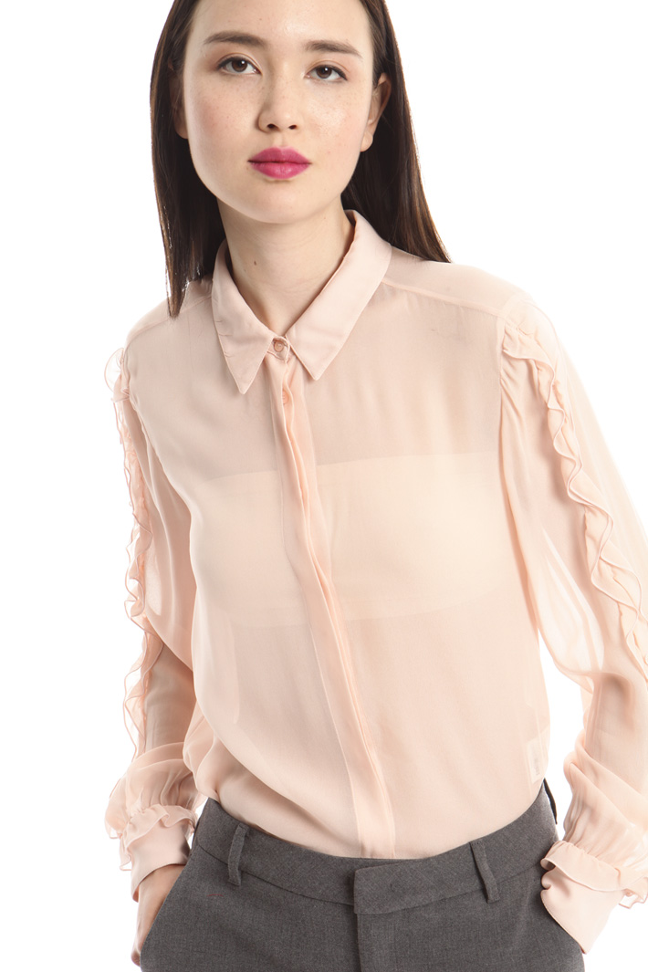 Camicia in georgette Intrend Camicia in georgette Intrend
