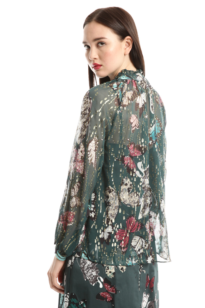 Blusa in chiffon di seta Intrend Blusa in chiffon di seta Intrend