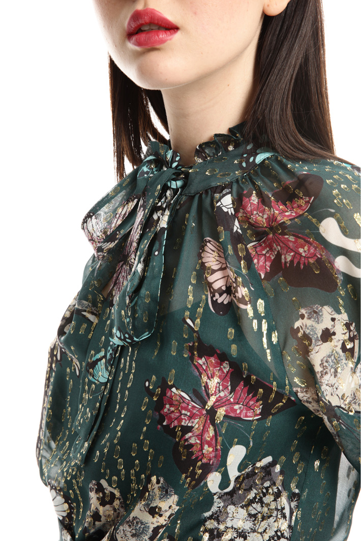 Blusa in chiffon di seta Intrend Blusa in chiffon di seta Intrend