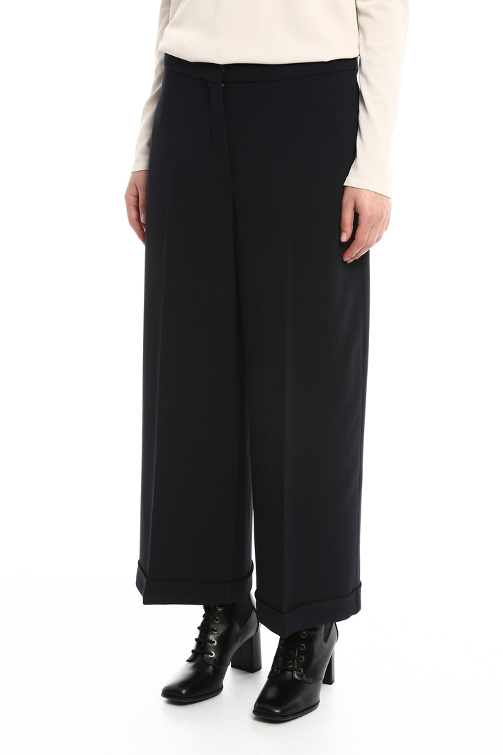 Pantaloni fluidi in cady Intrend Pantaloni fluidi in cady Intrend